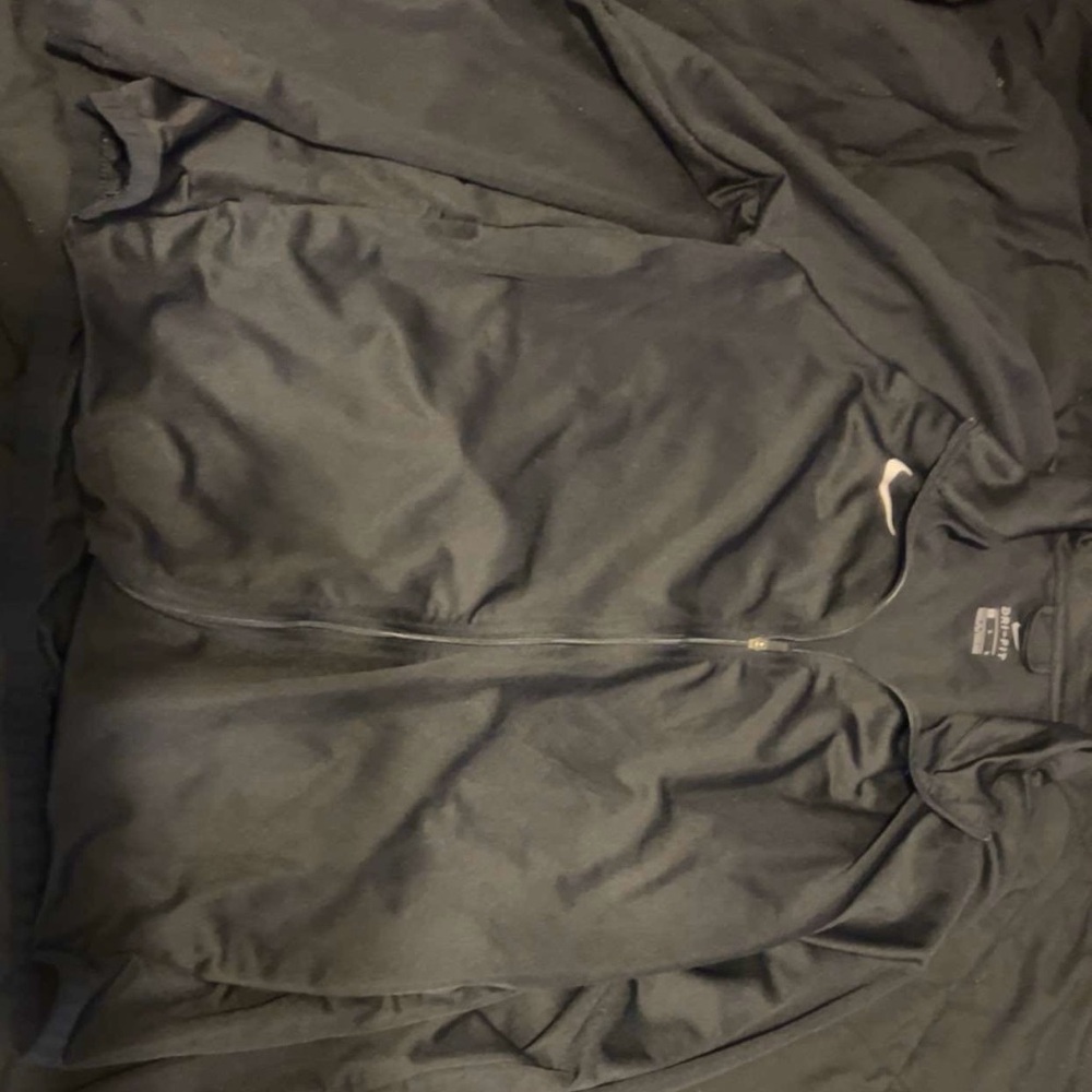 Nike Black Full-Zip Hoodie